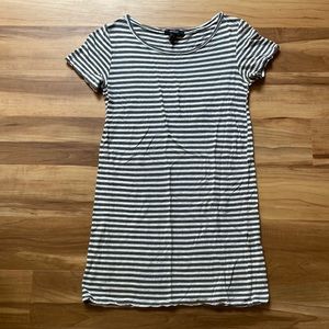 Forever 21 mini dress- olive green/white, size: XS